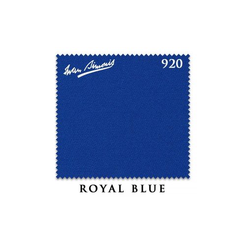 Kulečníkové plátno Simonis 920 Royal Blue, šířka 195 cm