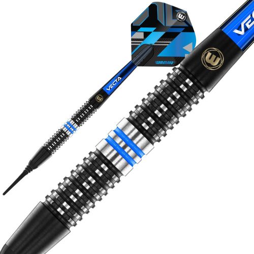 Šipky soft Winmau Galactics 20g, 90% wolfram