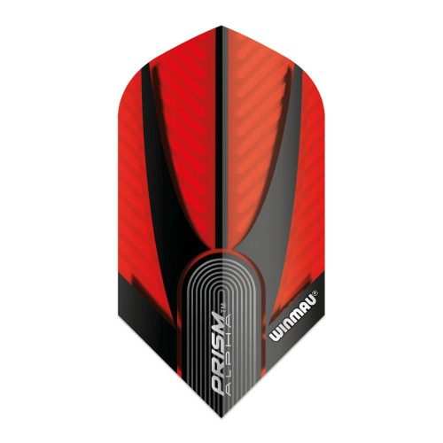 Letky na šipky Winmau Alpha Slim Airflow červené