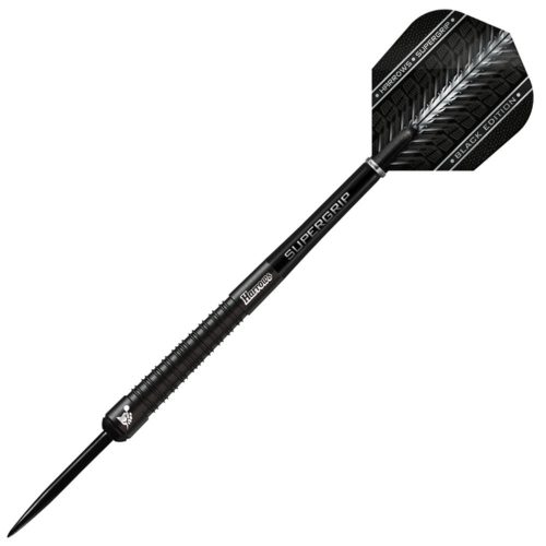 Sada steel šipek Harrows Supergrip Black Edition 24g, 90% wolfram