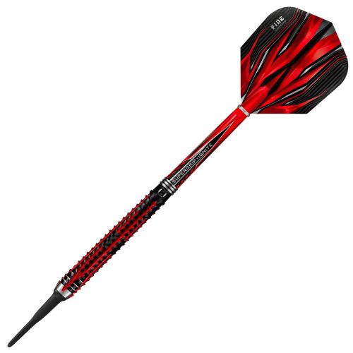 Sada soft šipek Harrows Fire Inferno 21g, 90% wolfram