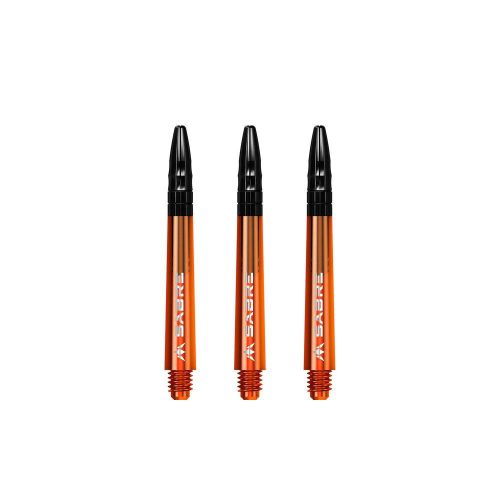 Násadky na šipky Mission Sabre oranžové kovový top, střední+ 44,5mm