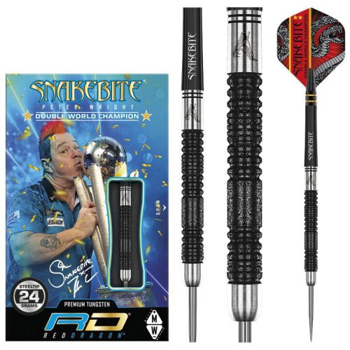 Šipky Red Dragon steel Peter Wright Double World Champion SE 24g