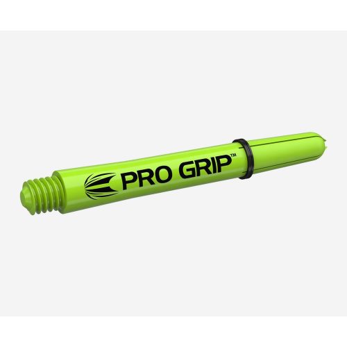 Násadky na šipky Target Pro Grip lime zelené, střední 41mm, 9ks