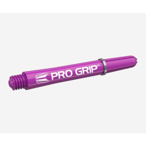 Násadky na šipky TARGET Pro Grip krátké, fialové, 9 ks