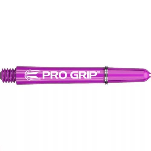 Násadky na šipky TARGET Pro Grip střední, fialové, 9 ks