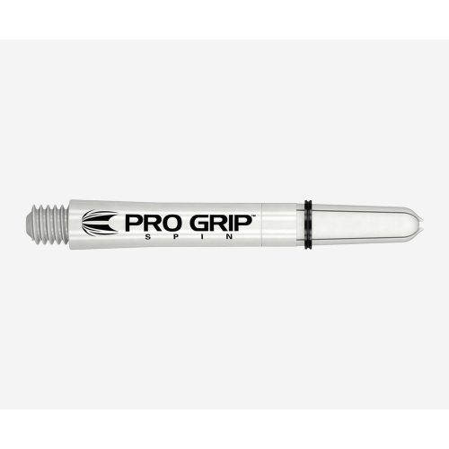 Násadky na šipky TARGET Pro Grip Spin dlouhé 48mm, bílé, 9 ks